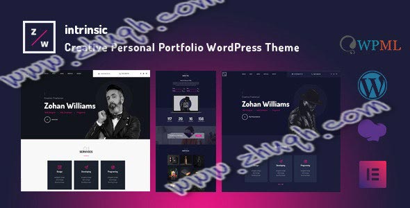 Int個人(rén)作(zuò)品企業産品創意展示wordpress外貿英文主題